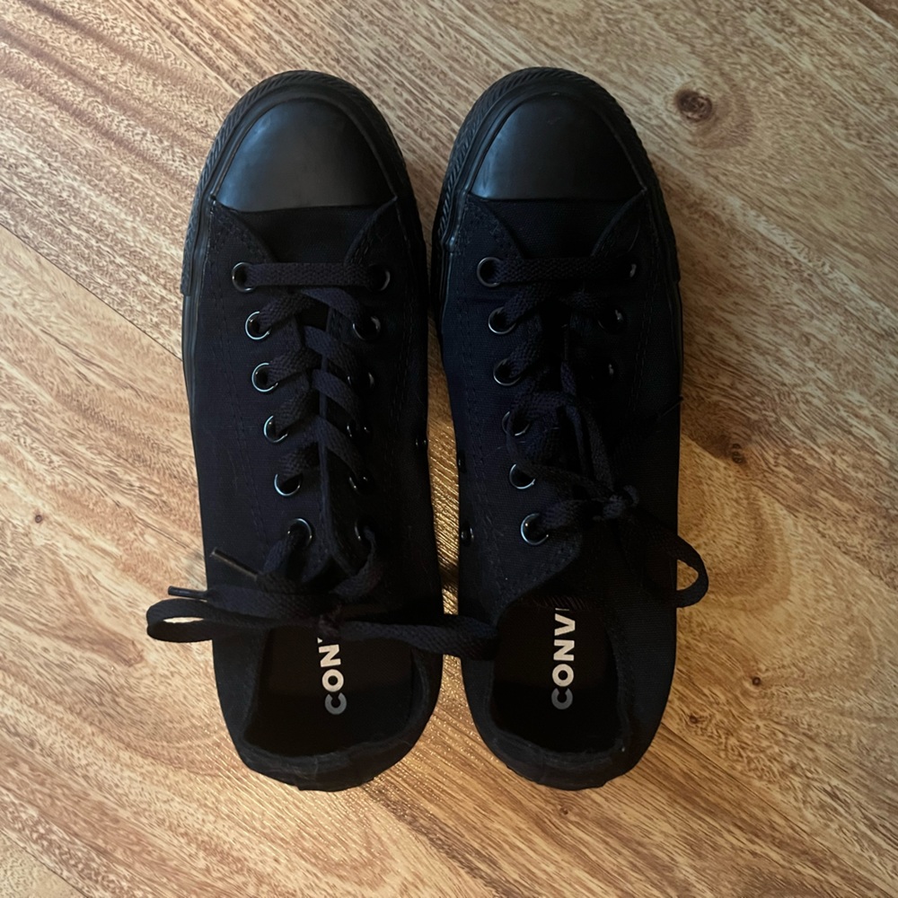 Black Monochrome Converse